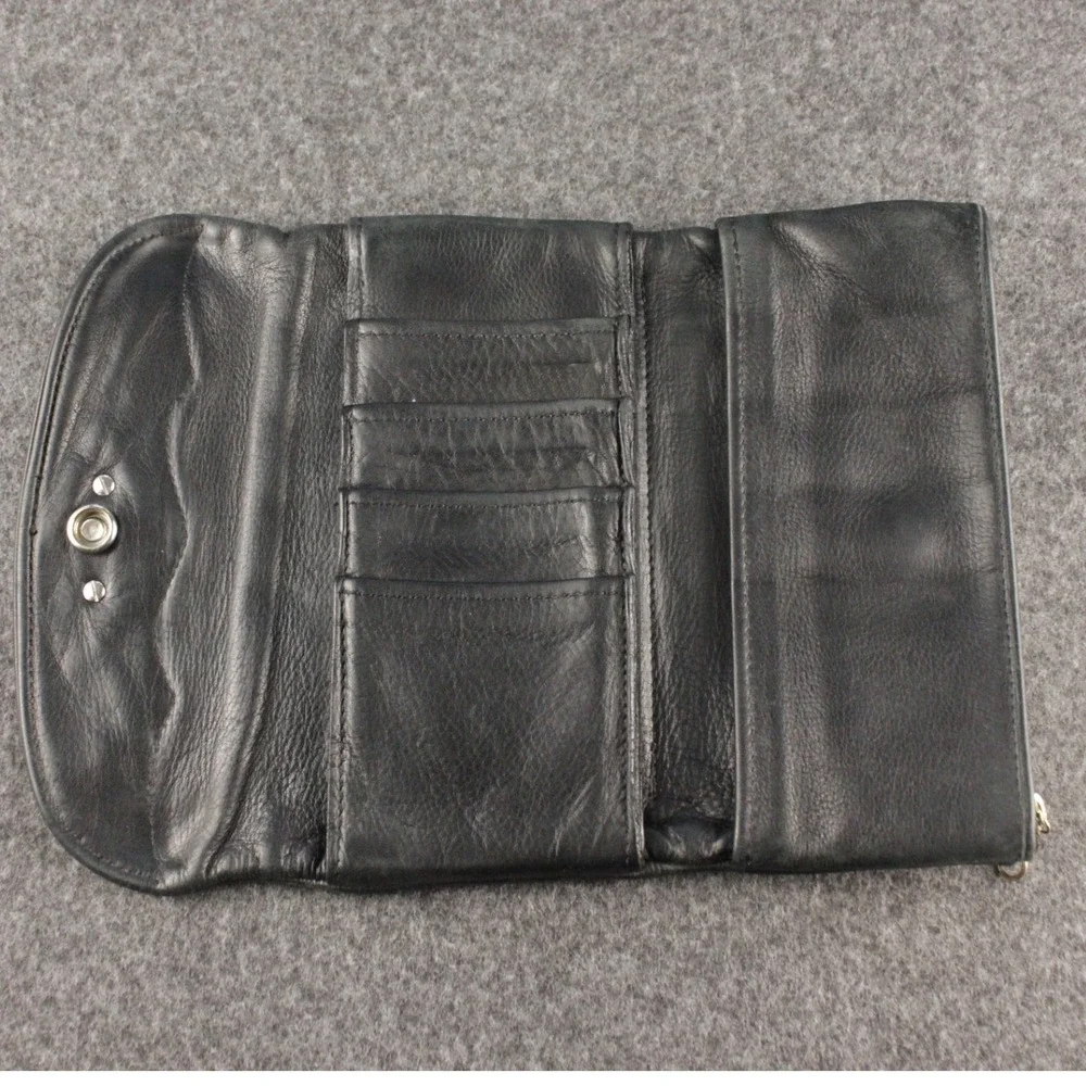 Appaloosa‎ Trading Co Durango CO Tooled Leather Concho Trifold Wallet